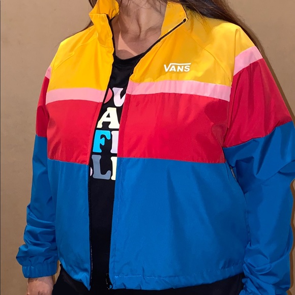 Vans color-block cropped windbreaker - Picture 2 of 8